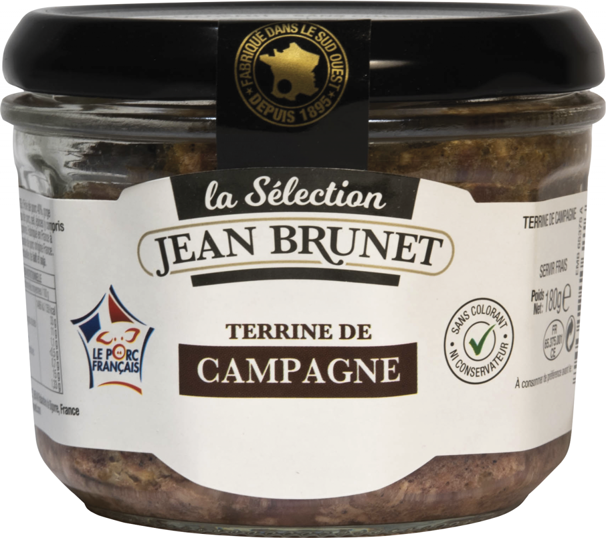 Jean Brunet Terrine de Campagne VPF Französische Bauernpastete ...